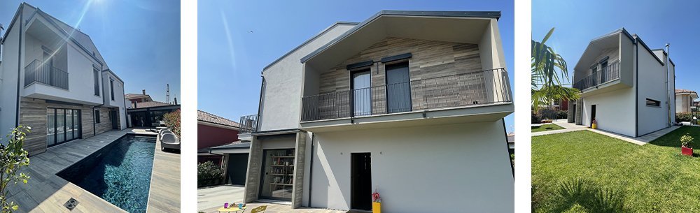 Rifacimento facciata esterna casa
